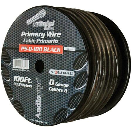 NIPPON 100 ft. Flexible Power Cable, Black PS0100BK